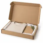 Mailer 12 x 10 x 1.50 inch Auto Lock Flat Corrugated Brown Boxes - 3 PLY (150 GSM).