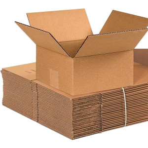 6 X 6 X 3 Inch Corrugated Brown Boxes - 3 PLY (150 GSM)
