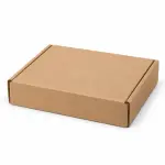 Mailer 6x5x1.5 inch Auto Lock Flat Corrugated Brown Boxes - 3 PLY (150 GSM).