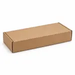 Mailer 7.5 x 4 x 1.5 inch Auto Lock Flat Corrugated Brown Boxes - 3 PLY (150 GSM).