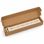 Mailer 7 X 2 X 1.5 inch Auto Lock Flat Corrugated Brown Boxes - 3 PLY (150 GSM).