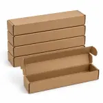 Mailer 7 X 2 X 1.5 inch Auto Lock Flat Corrugated Brown Boxes - 3 PLY (150 GSM).