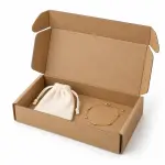 Mailer 8 x 5 x 2 inch Auto Lock Flat Corrugated Brown Boxes - 3 PLY (150 GSM).