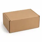 Mailer 9 X 6 X 4 Inch Auto Lock Flat 3Ply Corrugated Packaging Boxes.