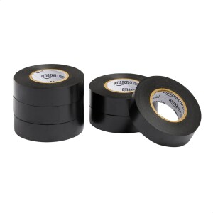 BOPP 25 MM x 65 Meter Self Adhesive BLACK Floor Marking Tape