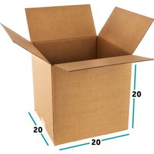20X20X20 Inch 5 Ply Large Corrugated Packing Boxes