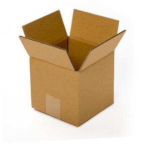 4 X 4 X 4 inch Corrugated Brown Boxes - 3 PLY (150 GSM)