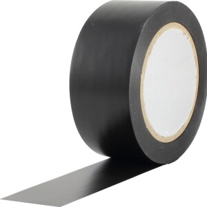 PVC 50 MM x 60 Meter Self Adhesive BLACK Floor Marking Tape