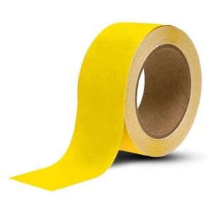 BOPP 50 MM x 60 Meter Self Adhesive Yellow Floor Marking Tape